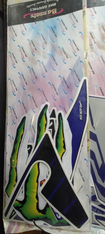 Full Set Sticker of All Kinds Of Bike Model R15 V3, R15 V2, Tvs RTR, 4v, Pulsar, Yamaha, Honda, image