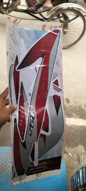 Full Set Sticker of All Kinds Of Bike Model R15 V3, R15 V2, Tvs RTR, 4v, Pulsar, Yamaha, Honda, image