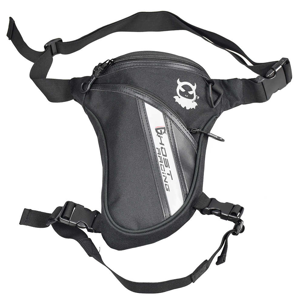 GHOST RACING Motorcycle Leg Bag Knight Pocket Bag Motocross Side Bag image