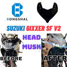 Gixxer SF V2 Aftermarket Head Musk / Mask image