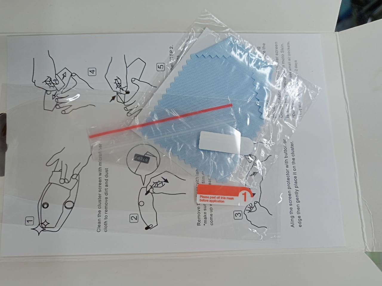 GSX-R 150 Orginal Thailand Meter Protector image