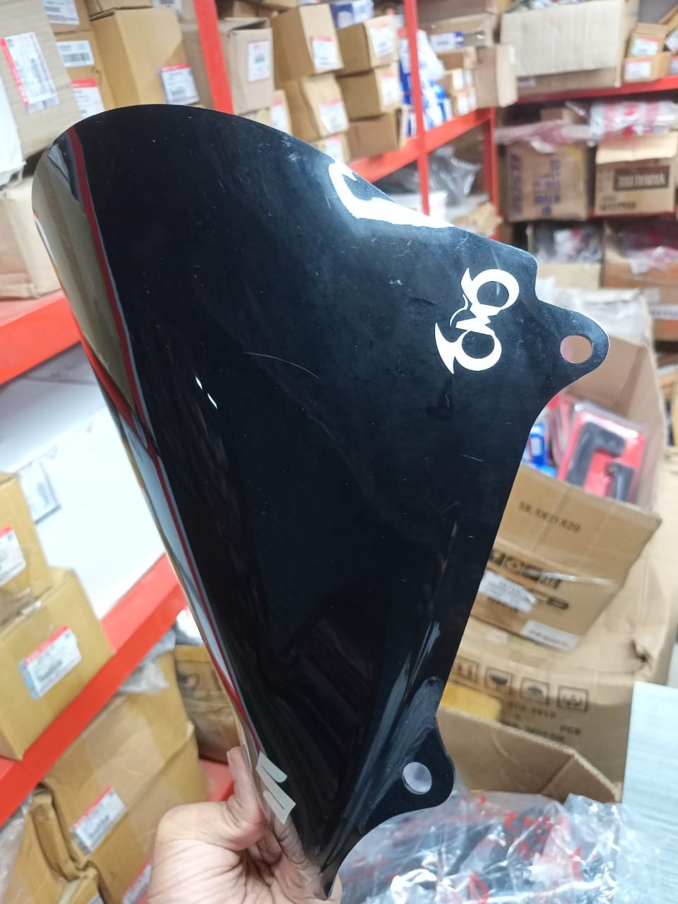 Gixxer Sf 2018 Black Visor image
