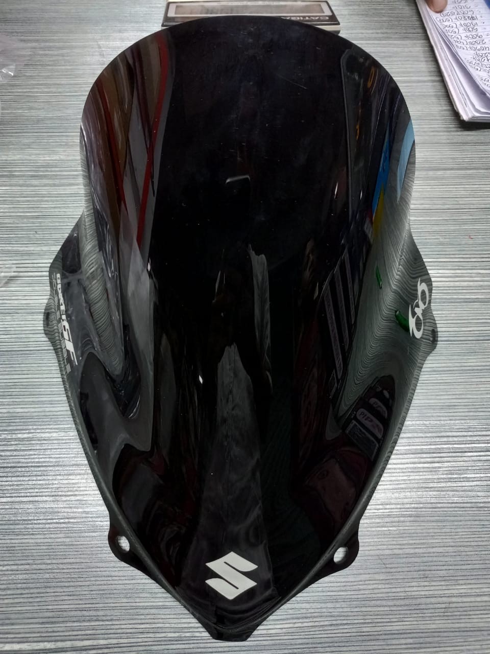 Gixxer Sf 2018 Black Visor image