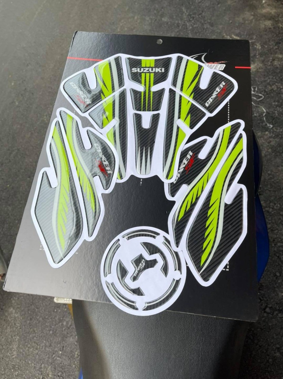 Gixxer Sf V2 Tank Pad image