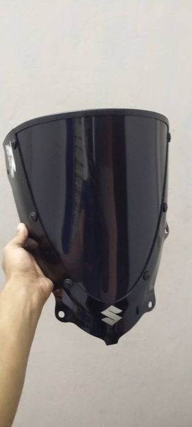 Gsxr 150 Corsa 3.0 Visor Black & Clear image