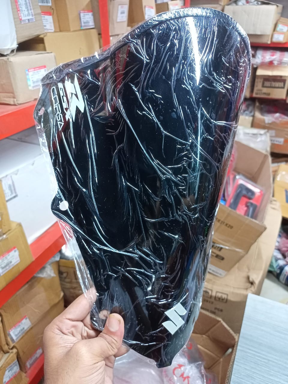 Gsxr 150 Corsa Black Visor image