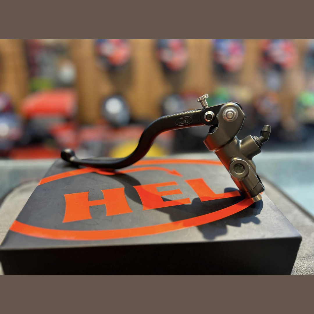 HEL Master Cylinder with Oil Pot, Clamp & Hose image