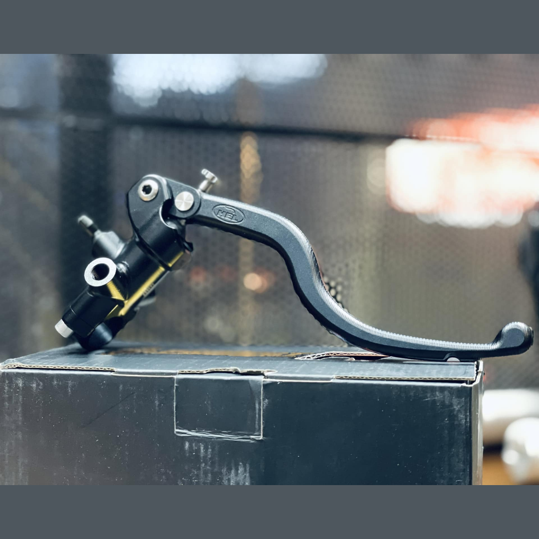 HEL Master Cylinder with Oil Pot, Clamp & Hose image