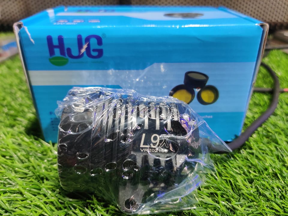 HJG L9X LED Fog Light Auxiliary Light for Motorcycles – 40Watt – Yellow Cover 1Pair image