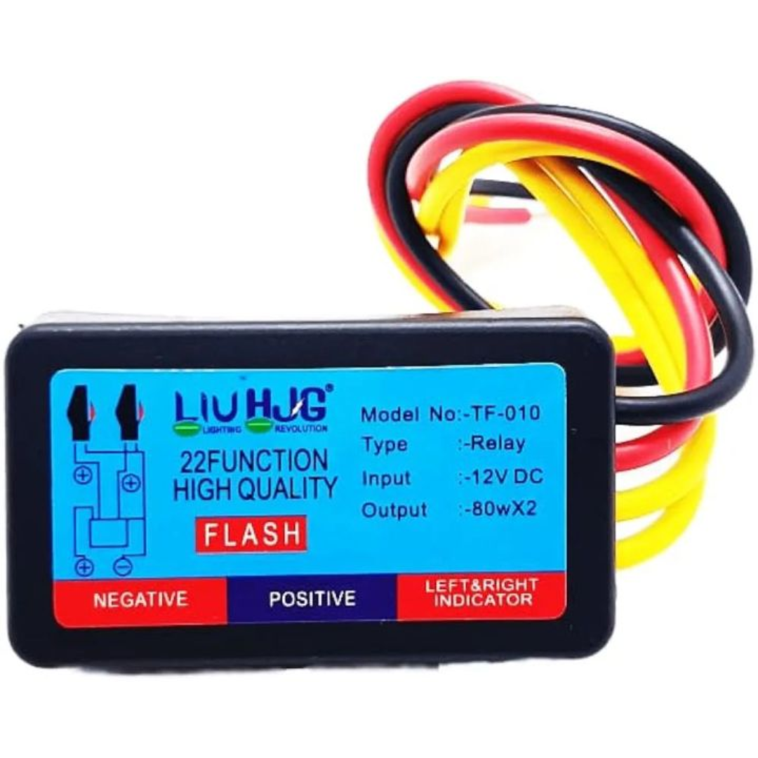 HJG Universal Indicators Flasher for Bike (22 Patterns) image