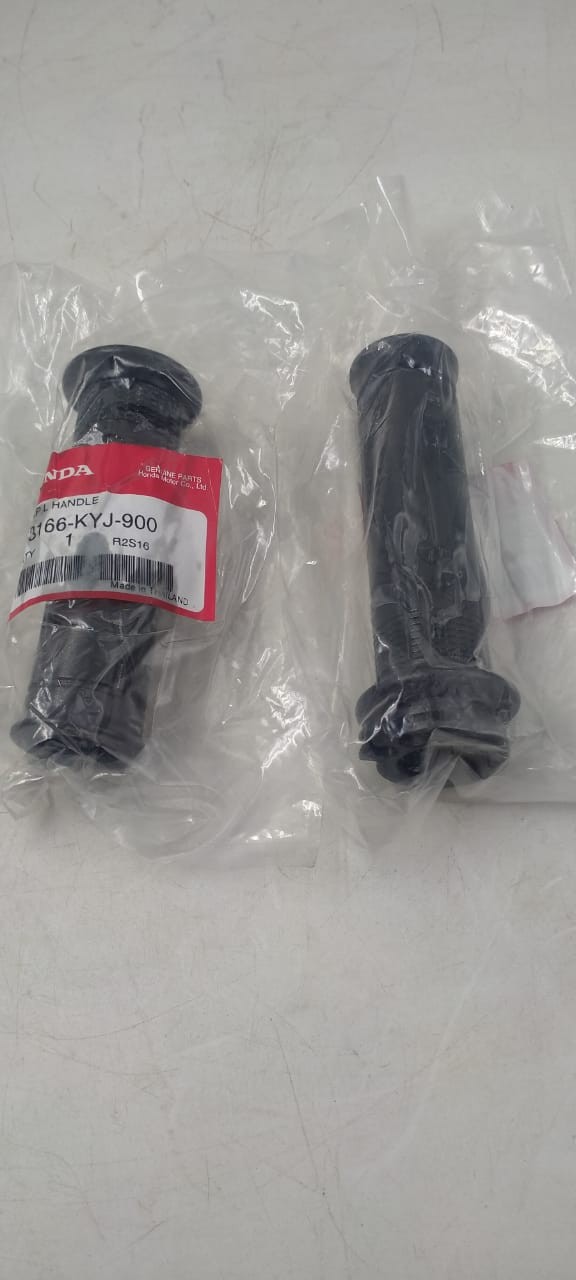 Handle Grip Original CB Exmotion, GRIP COMP L HANDLE 53166-KYJ-900, GRIP COMP R THROT 53140-KYJ-900 image