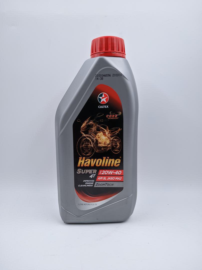 Havoline API SL JASO 4T 20w40 Mobil image