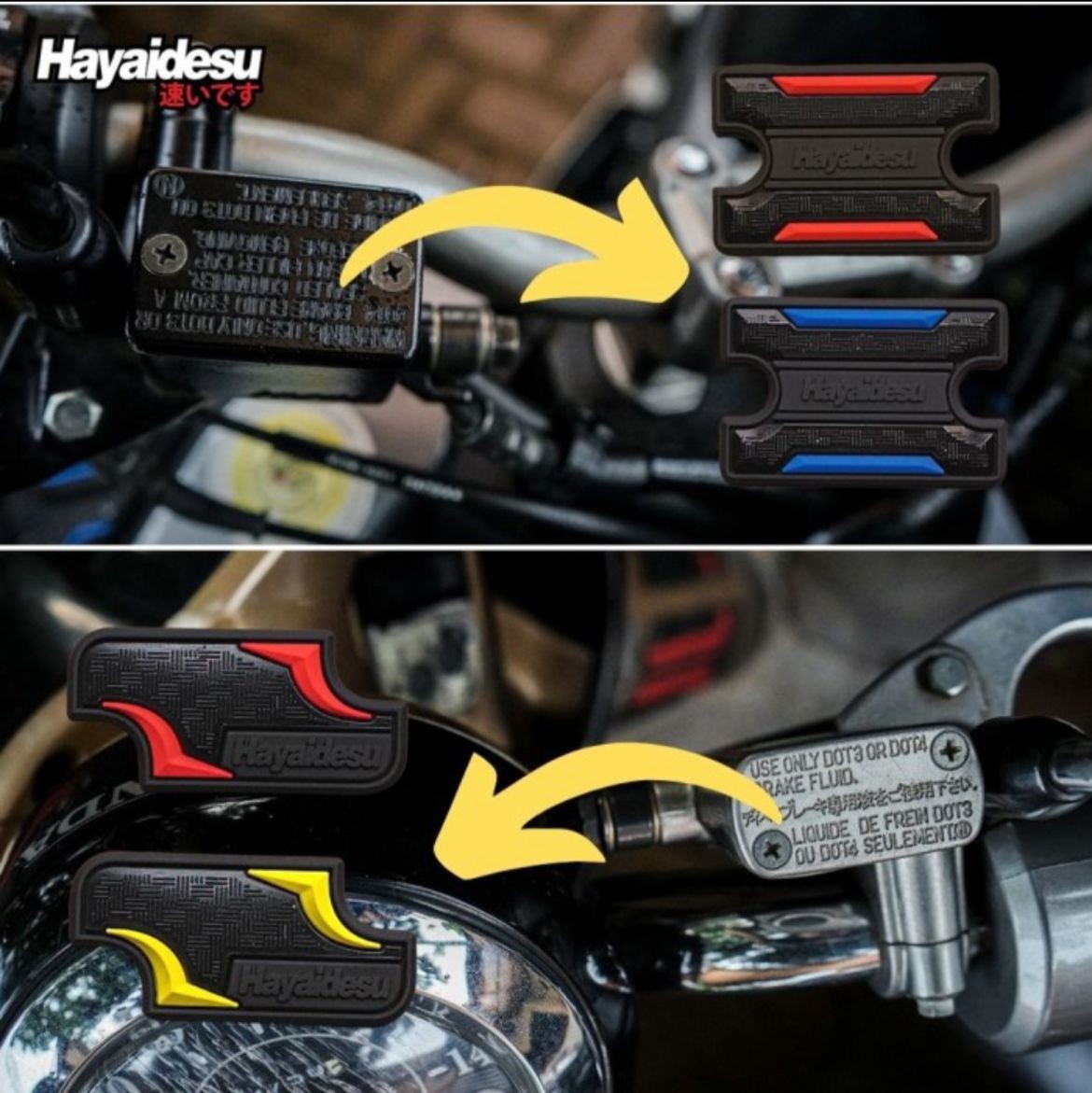 Hayaidesu hydrolic resouvier cap for all premium bike image