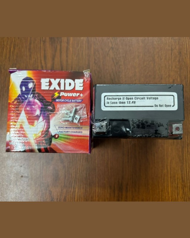 Exide Power Plus XLTZ5-BS 12V 5AH Battery image