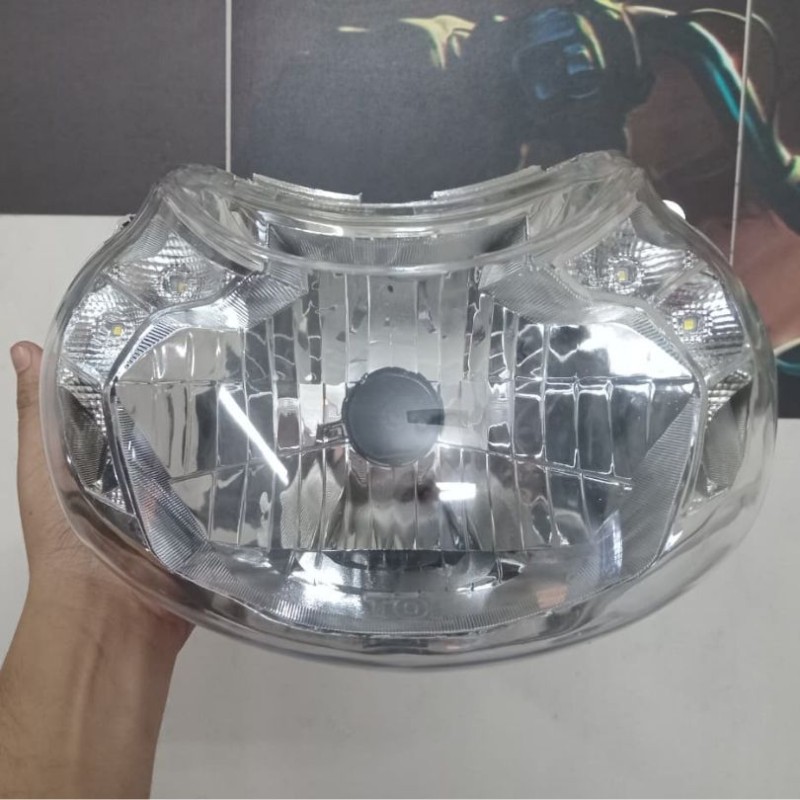 Headlight Payra Discover 125 CC LED Model (TOP Brand) image