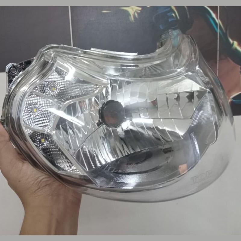 Headlight Payra Discover 125 CC LED Model (TOP Brand) image