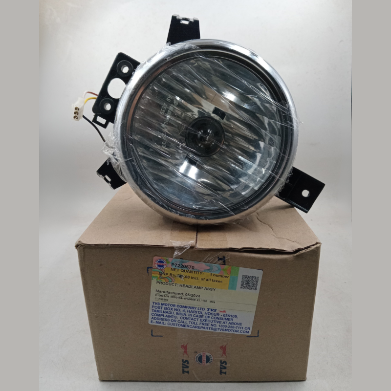 Headlight TVS XL 100, Headlamp ASSY P7220570 image