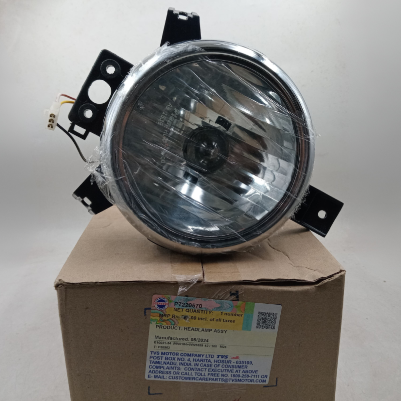 Headlight TVS XL 100, Headlamp ASSY P7220570 image