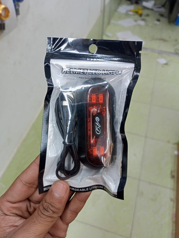 Helmet led light image