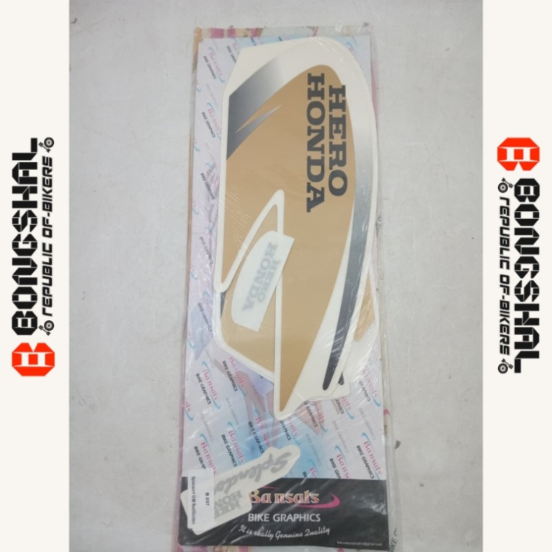Hero Honda Splendor Full Set Sticker image