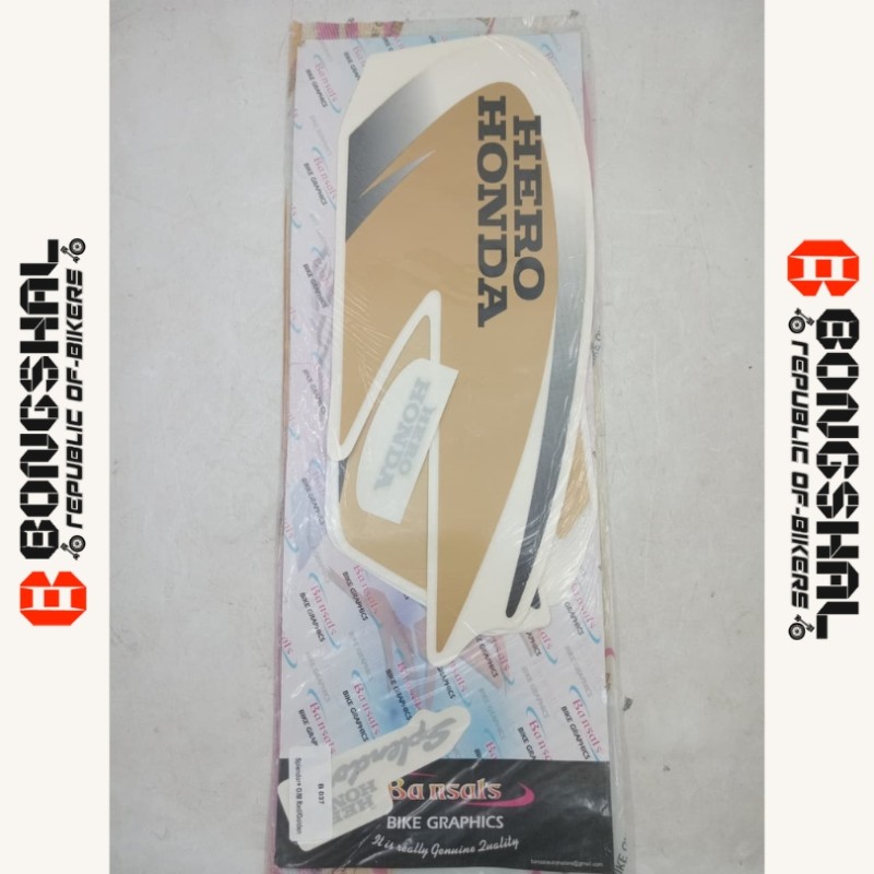Hero Honda Splendor Full Set Sticker image