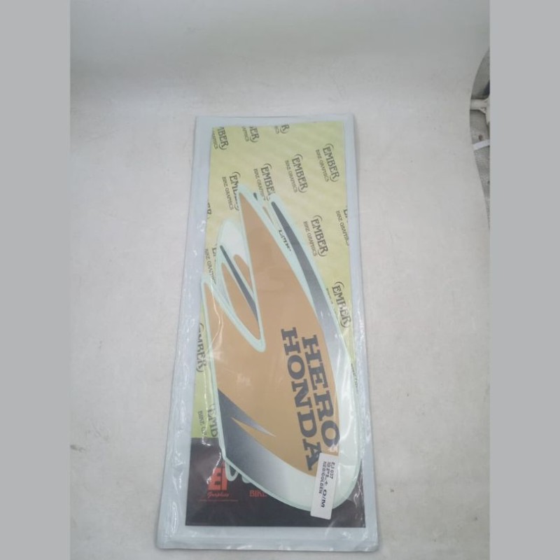 Hero Honda Splendor Full Set Sticker image