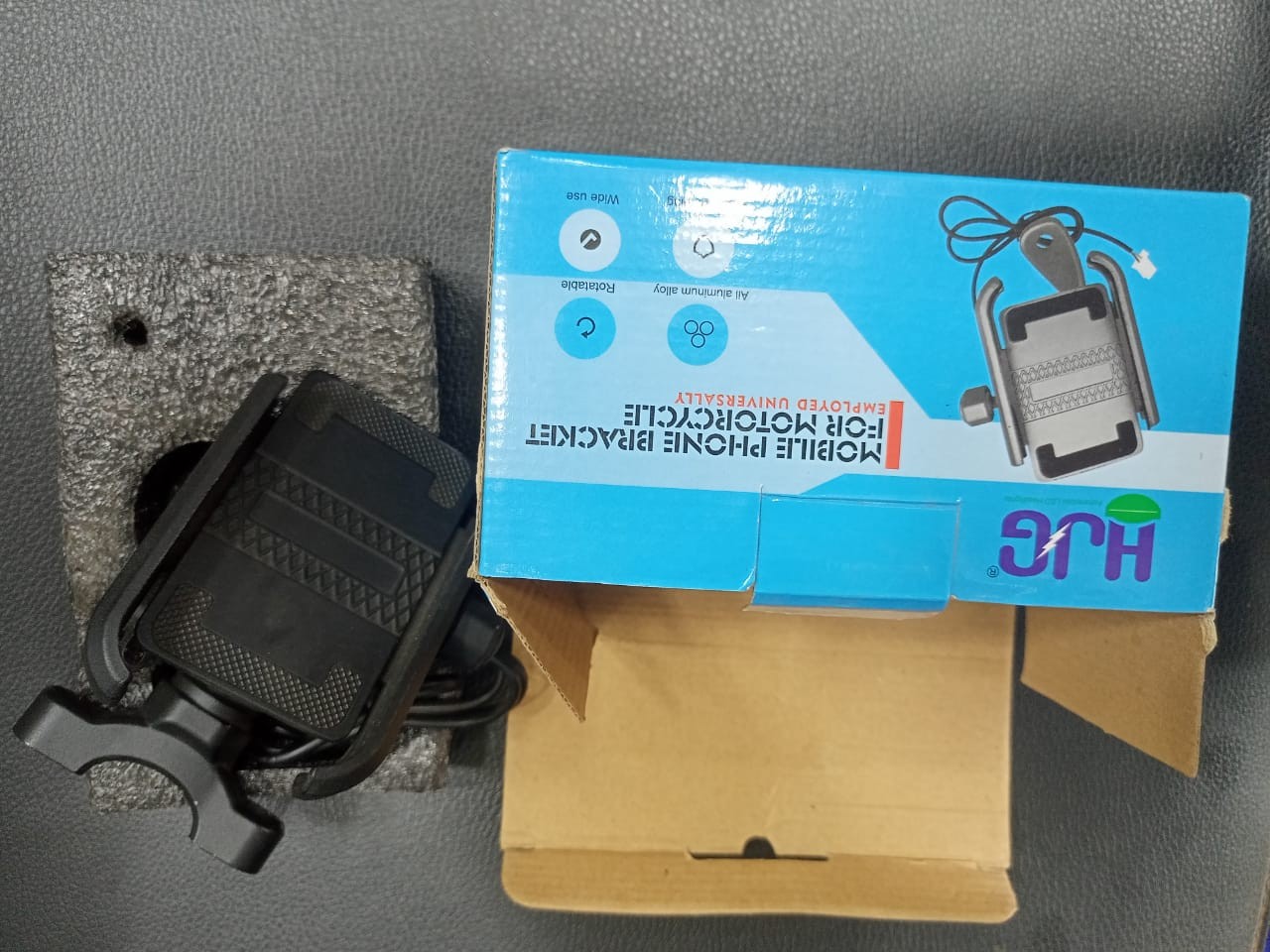 Hjg mobile holder with charger image