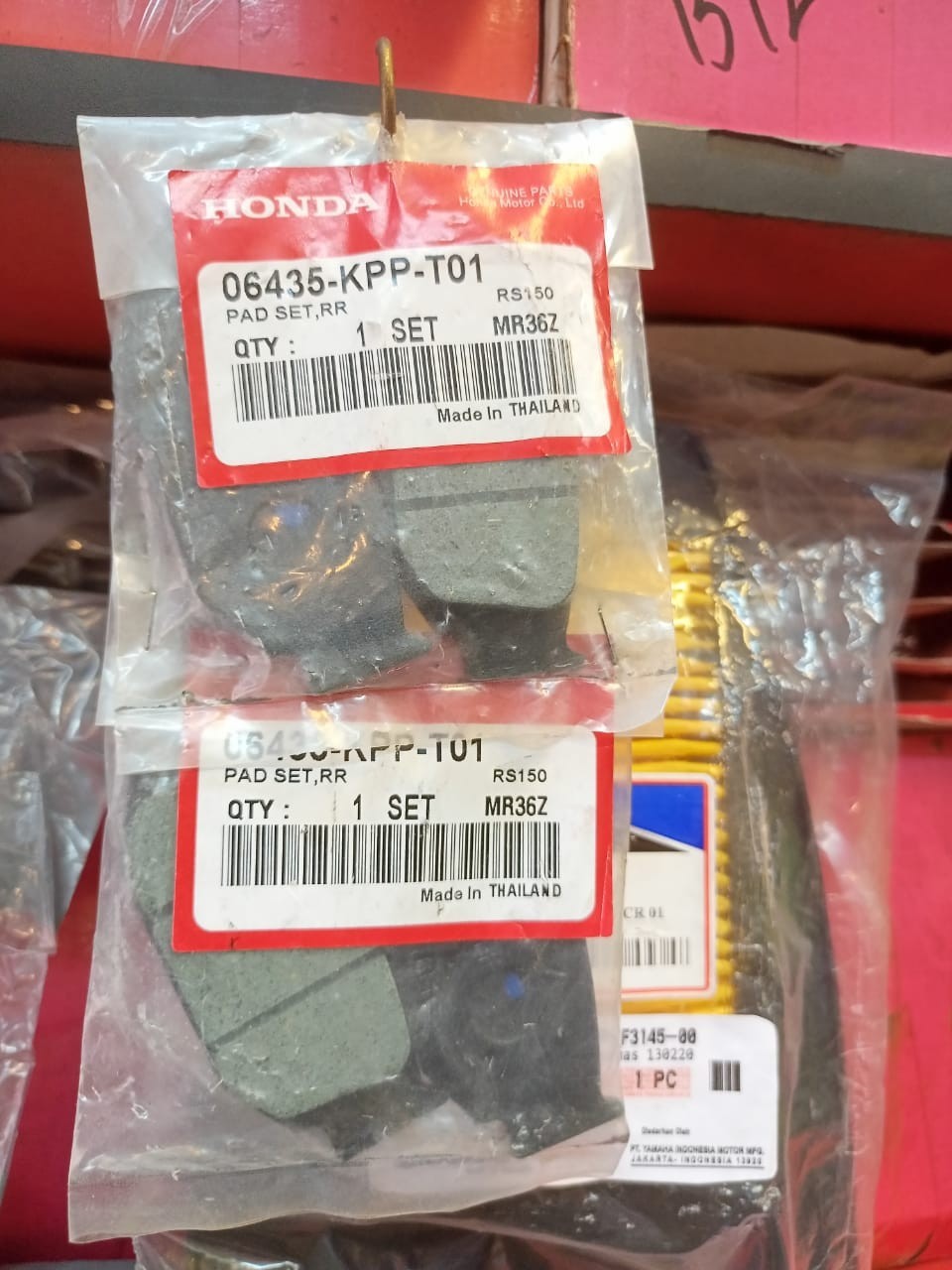 Honda Hornet Rear Brake Pad image