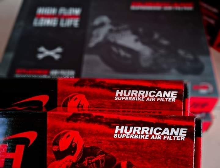 Hurricane Washable Air Filter For R15, GSX-R, Bandit, MT-15, CBR, GSX, RTR 160, GPX Demon, Gixxer, Gixxer SF image