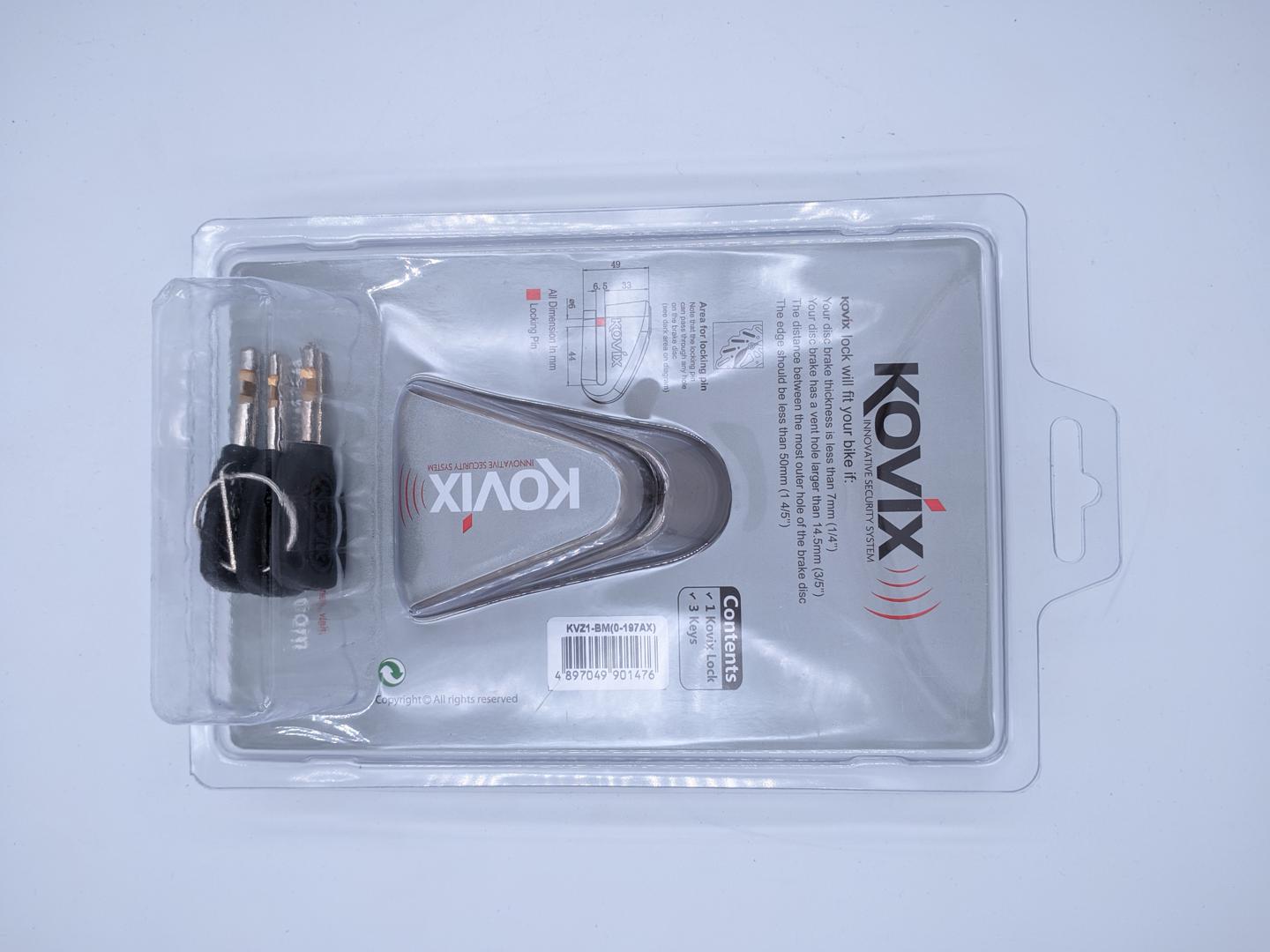 Kovix Motorcycle disc lock KVC/Z1 image