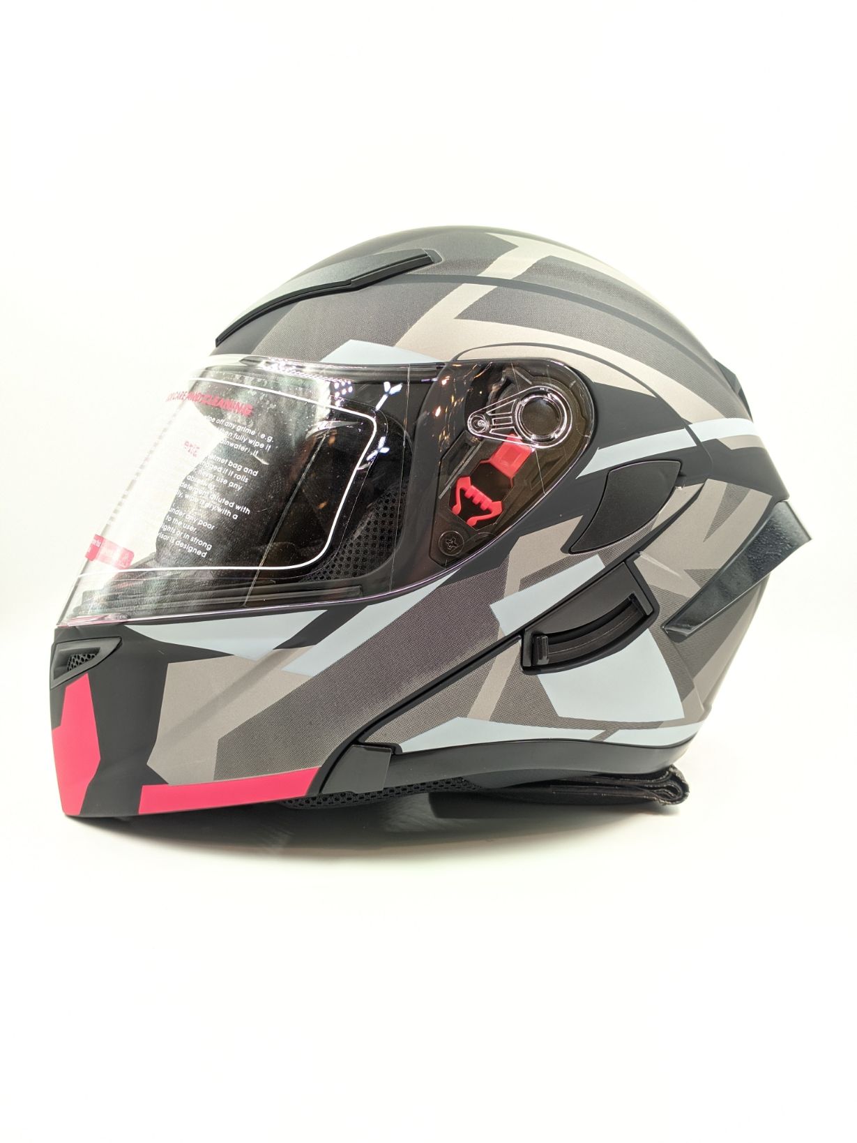 Neera Crystal Modular Matte Black & Red image