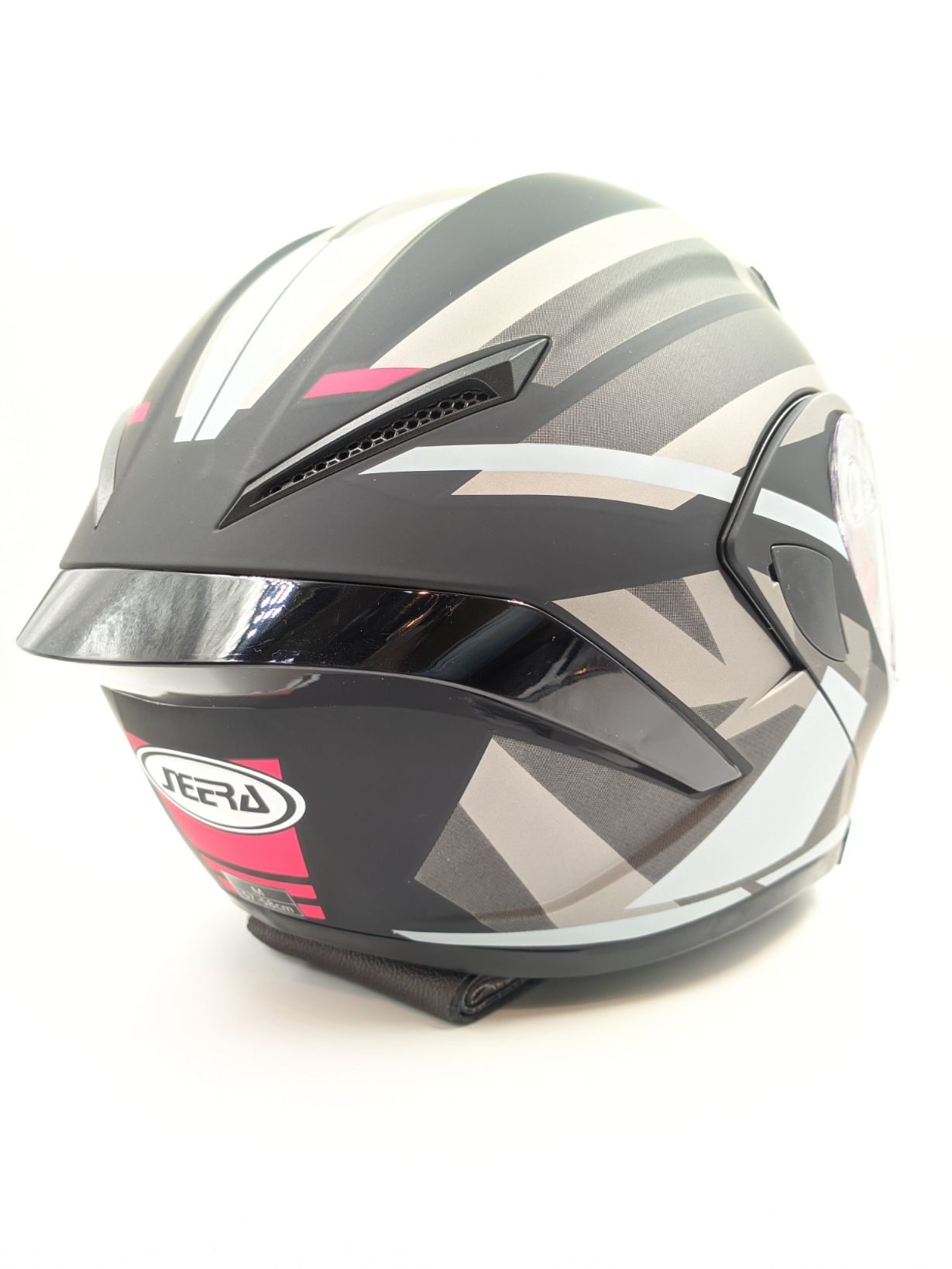 Neera Crystal Modular Matte Black & Red image