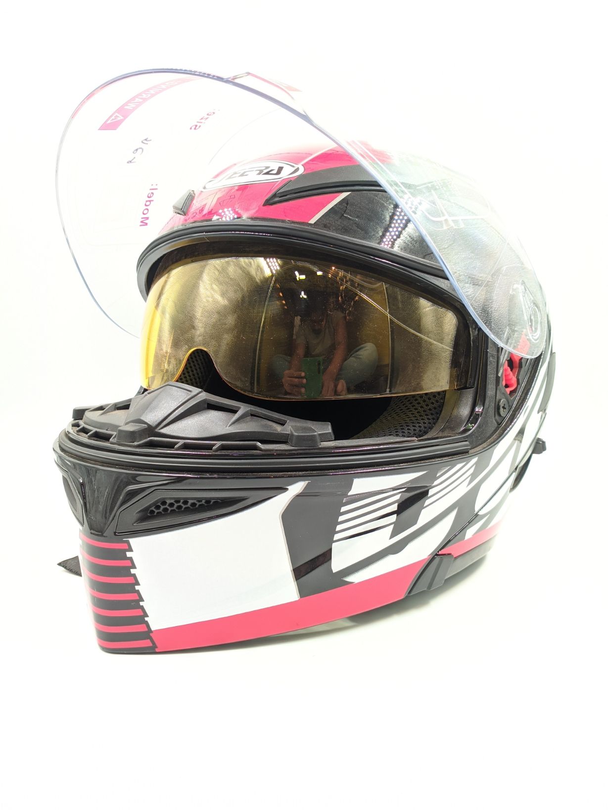 Neera Delta Modular Glossy Black & Red image