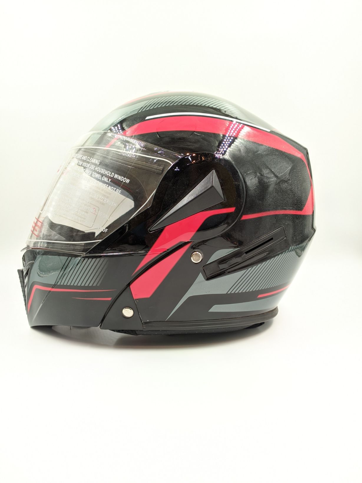 Neera Carbon Modular Glossy Black & Red image