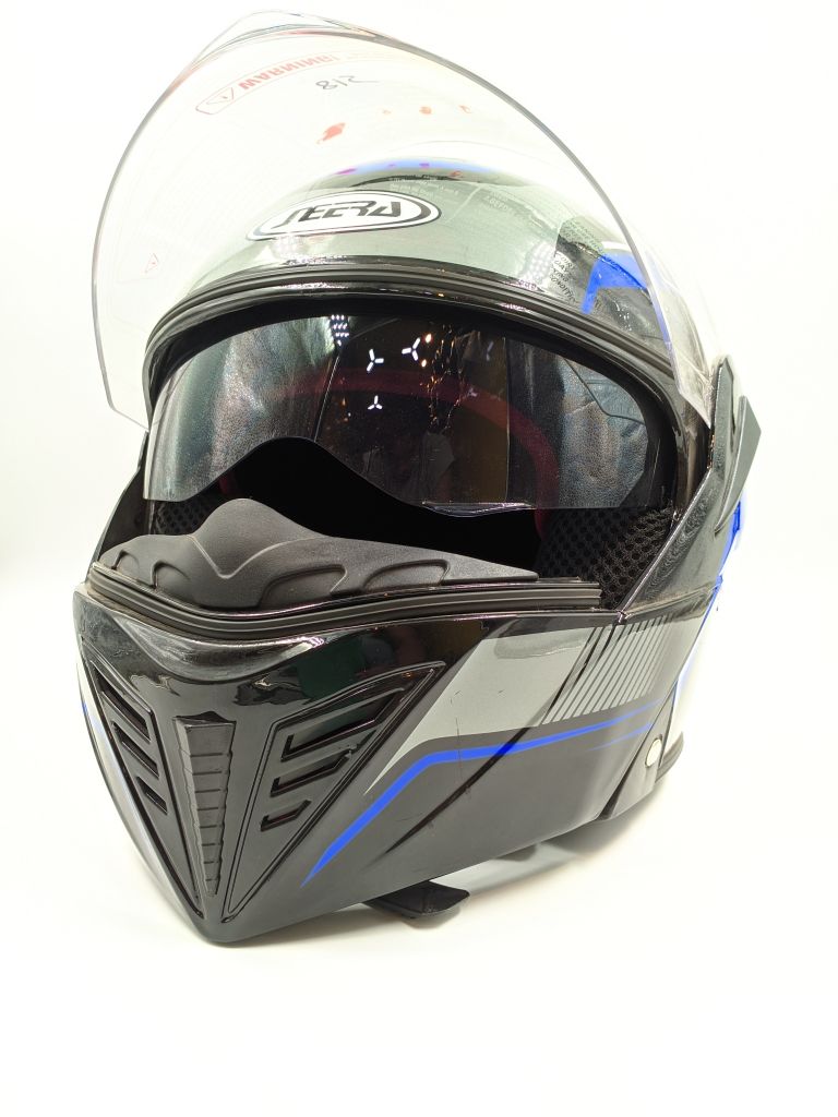 Neera Graphic Modular Glossy Black & Blue image