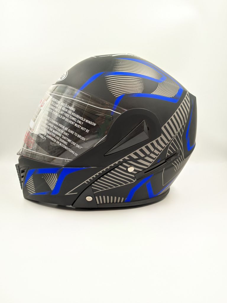 Neera Graphic Modular Matte Black & Blue image