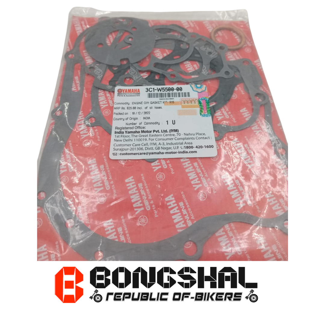Gasket for Yahama R15 V2, ENGINE O/H GASKET KIT-R15 3C1-W5500-00 image