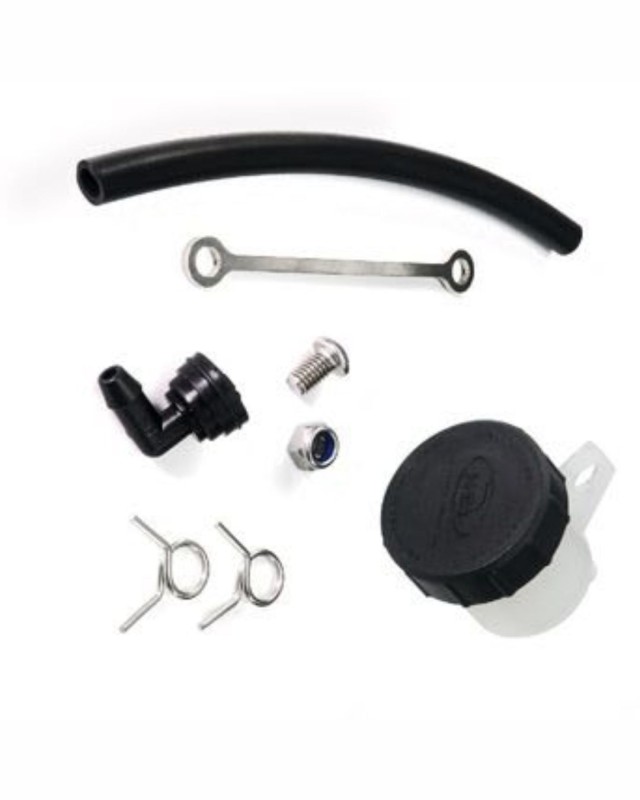 Adelin Oil Pot, Hose & Clamp For Aftermarket Master Cylinder image
