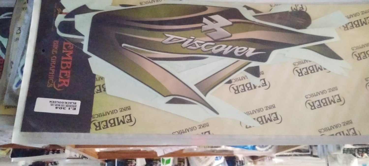 Bajaj Discover All Models Full sticker Original image