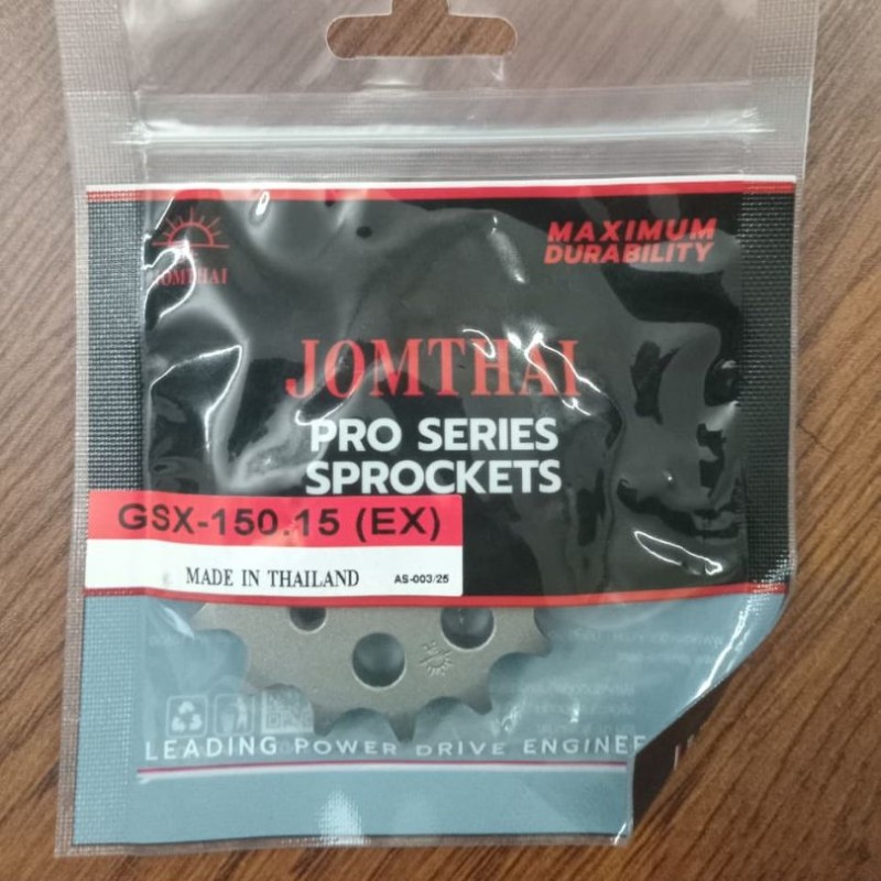 Jom Thai JT Full Chain Sprocket Set for R15 V3, R15 V4, MT 15, GSX-R, X motion, GPX Demon, Hornet 2.0 image