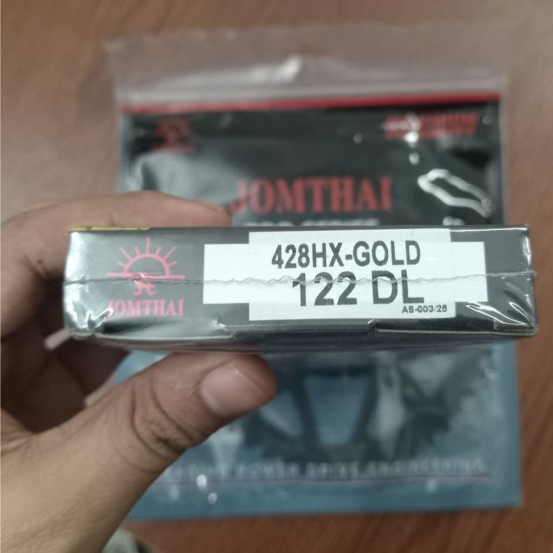 Jom Thai JT Full Chain Sprocket Set for R15 V3, R15 V4, MT 15, GSX-R, X motion, GPX Demon, Hornet 2.0 image