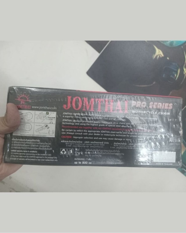 Jom Thai Only Chain 520 ASMX Pro Series Superior X-Ring Quality image