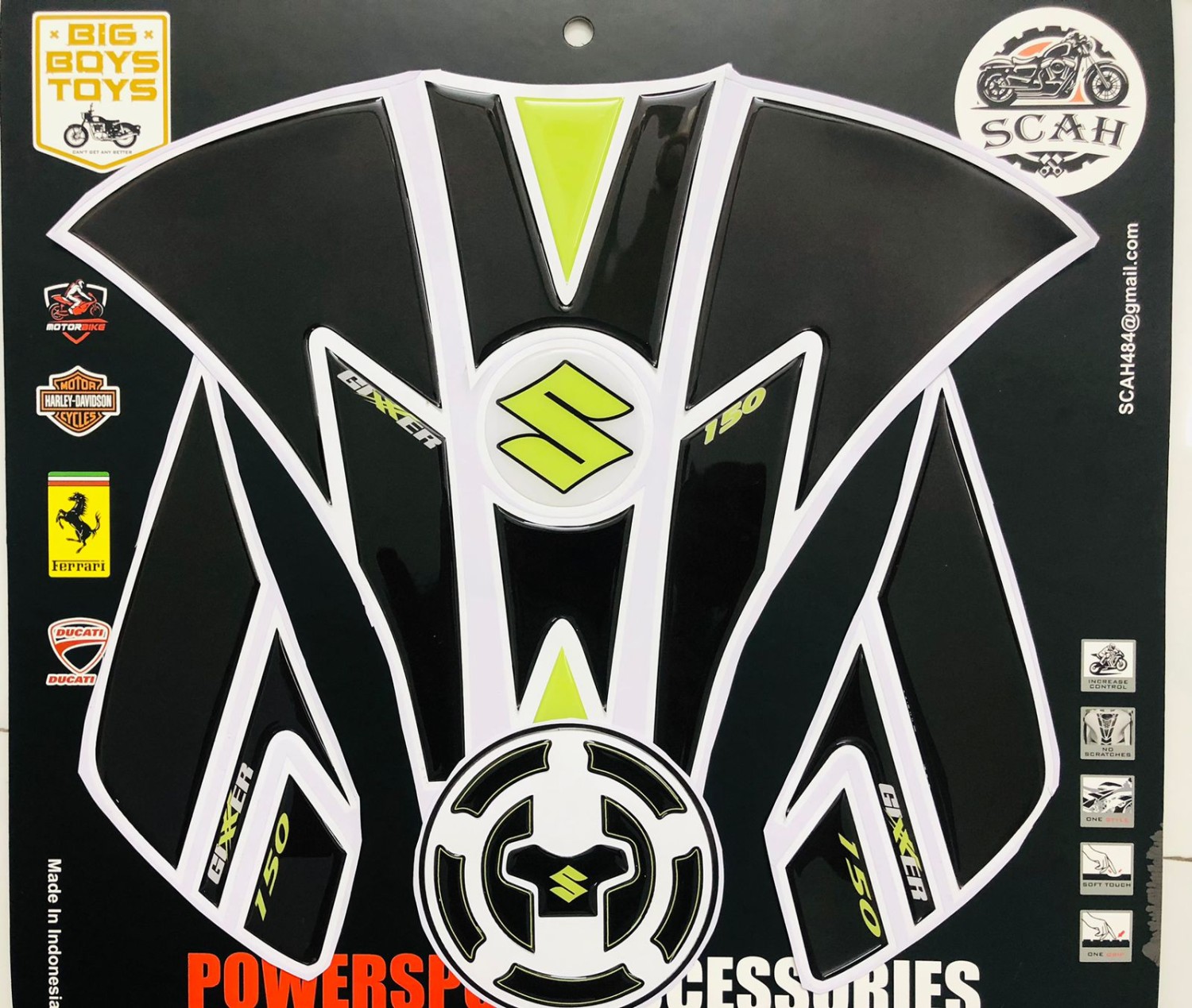 Suzuki Gixxer SF New Premium Tank Pad image