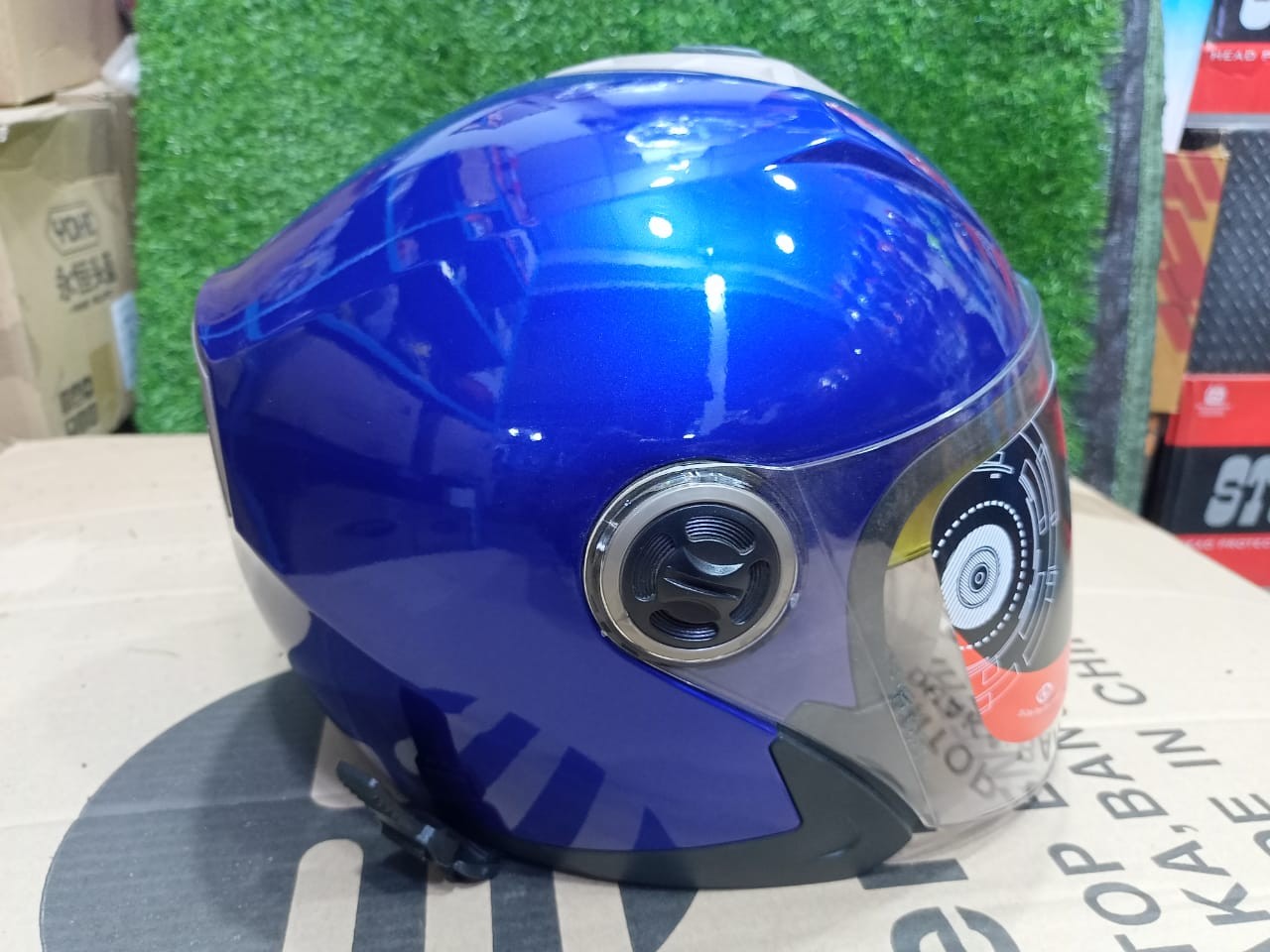 KM Half Face Helmet image