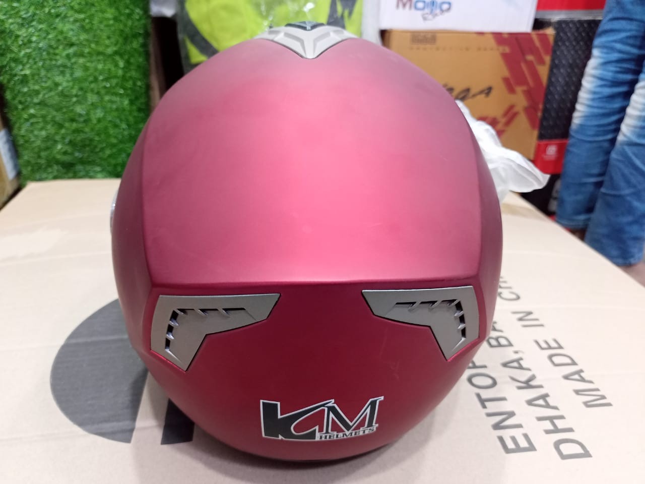 KM Half Face Helmet image
