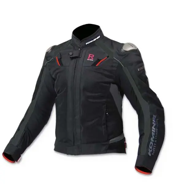 KOMINE JK-63 Titanium Motorcycle Riding Jacket R-Spec image
