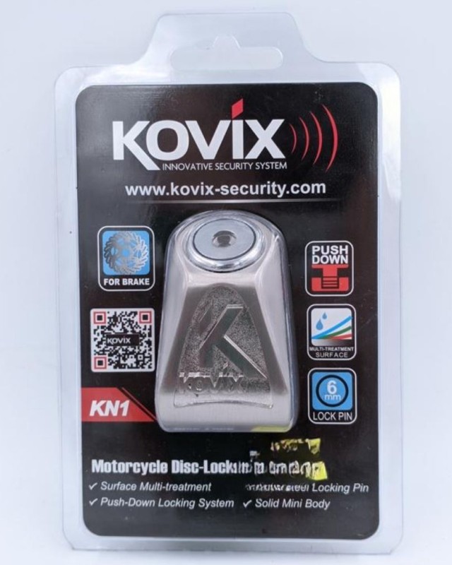 KOVIX KN1 Acid Proof Motorcycle 6mm Disc Lock image
