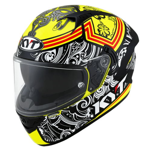 KYT NF-R Steel Flower Yellow image