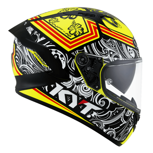 KYT NF-R Steel Flower Yellow image