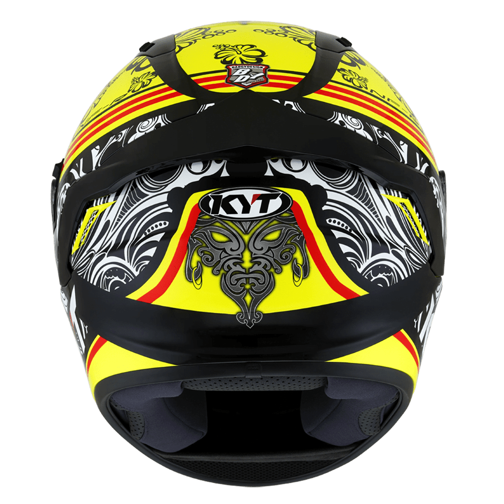 KYT NF-R Steel Flower Yellow image